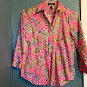 Lauren by Ralph Lauren spring button down